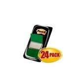 PostIt Flags 680324CP Grn Pack 24