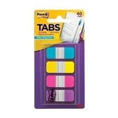 PostIt Tab 15mm 676AYPV Pack 40 Box 6