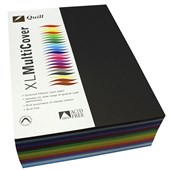 Quill 125gsm Paper A4 Assorted Colours Ream 500