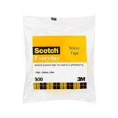 Scotch Sticky Tape 502 24X66 Box 6