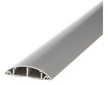 Cable Floor Trunking  PLASTIC 70mm 15mm x 2m  Grey  2m Length