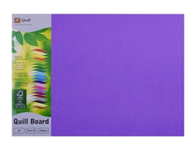 Quill Coloured Board 210gsm A3 Pack 25  Lilac