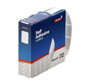 Quikstik Labels 1319mm White Removable Bx1000