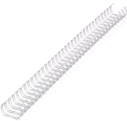 Binding Coil 34 Loop Wire 95mm White Bx100