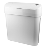 Davidson Washroom Automatic Sanitary Bin 15L White Each