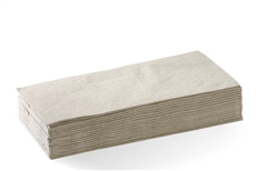 Biopak BioNapkins Quilted Dinner 2Ply 18 Fold Mix Natural