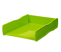 Esselte Nouveau A4 Document Tray Lime Green