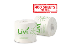 Livi 7007 Basics Toilet Tissue 1 Ply 1000 Sheet Carton 48 40 per Pallet