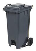 Compass Wheelie Pedal Bin 120L