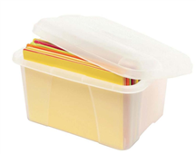 Crystalfile Porta Box Storage Box Mini 20L Clear