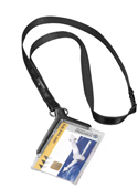 Durable Deluxe Card Holder With Necklace Pack 10
