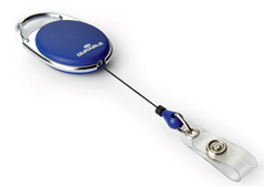 Durable Name Badge Reel Style 80Cm Blue Box10