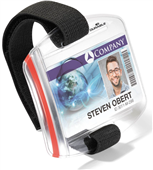Durable Name Badge With Arm Band Pack 10