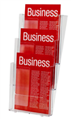 Esselte Brochure Holder Wall Sys A4 3T12 Comp