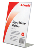 Esselte SignMenu Holder Slanted Port A5