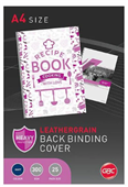 Gbc Binding Cover A4 LGrain Navy Pack 25