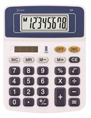 Jastek Compact Calculator Blue