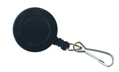Kevron Id1021 Badge Reel Clip On Swivel Blk