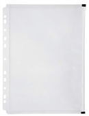 Marbig Binder Wallet A4 Right Side Open Clear