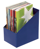 Marbig Book Box Large Blue Pack 5