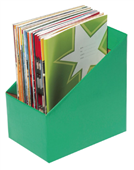 Marbig Book Box Large Green Pack 5