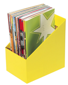 Marbig Book Box Large Yel Pack 5