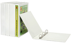 Marbig Clearview Insert Binder A4 19Mm 2D White