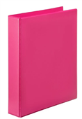 Marbig Clearview Insert Binder A4 25Mm 2D Pink