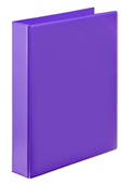 Marbig Clearview Insert Binder A4 25Mm 2D Purple