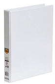 Marbig Clearview Insert Binder A4 25Mm 2D White