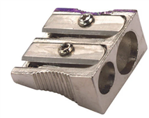 Marbig Pencil Sharpener Metal 2 Hole Box 48