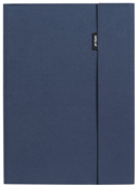 Marbig Professional A4 Compendium Navy Blue With Phone Stand