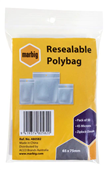 Marbig Resealable Polybags 65Mmx75Mm Pack 50