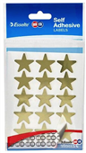 Quikstik Labels Hangsell Gold Star 60 Labels