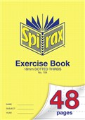 Spirax 104 Exercise Book 48 Page A4 18Mm Dotted Thirds