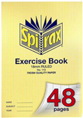 Spirax 113 Exercise Book A4 48 Page 18Mm