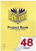 Spirax 141 Project Book A4 48 Page 14Mm Dotted Thirds