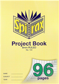 Spirax 144 Project Book A4 96 Page 8Mm