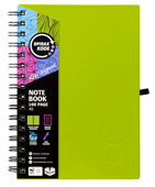 Spirax Kode 511 A5 Hardcover Notebook 160Page Assorted