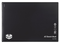 Spirax P533 Pp Sketch Book A3 40 Pages Blk SO