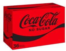 CocaCola No Sugar 36 x 375ml