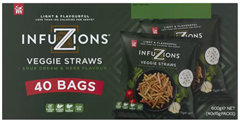 Majans Infuzions Veggie Straws 40 x 15g