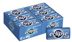 Wrigleys Eclipse Sugarfree Peppermint Mints 12 x 40g