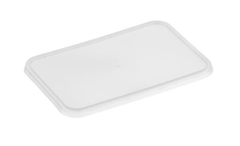 Genfac Plastic Rectangle Container Clear Lid 650m 50 pack
