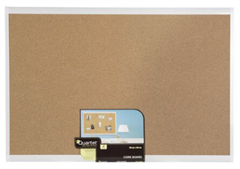 Quartet Basics Corkboard White Frame 600X900Mm