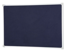 Quartet Bulletin Board Felt 600X900Mm Blue