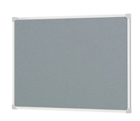 Quartet Bulletin Board Felt 600X900Mm Grey