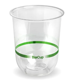 BioPak Biocup 250ml Clear Tumbler Pack 50 Sold as Pack 50 1000 in a Carton