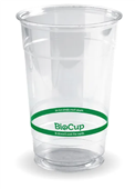 BioPak BioCup 600ml Clear Pack 50 Sold as Pack 50 1000 in a Carton