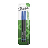 Sharpie Pen Fine Blue Pack 2 Box 6